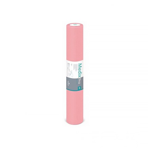 ALLEPAZNOKCIE MEDICAL UNDERLAY IN A ROLL WATERPROOF PROFESSIONAL PAPER WITH FOIL PINK 60 X 50 CM