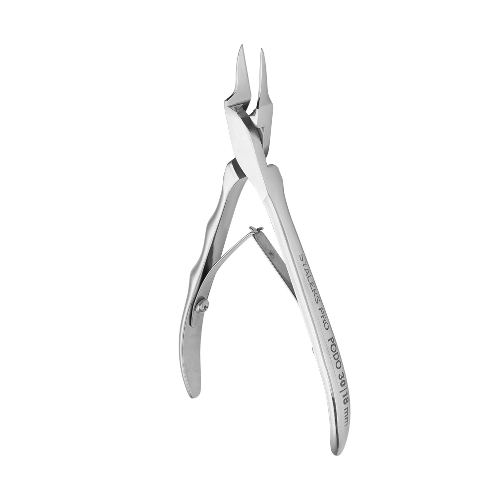 STALEKS NIPPERS FOR INGROWN NAILS PODO 30 18MM NP-30-18