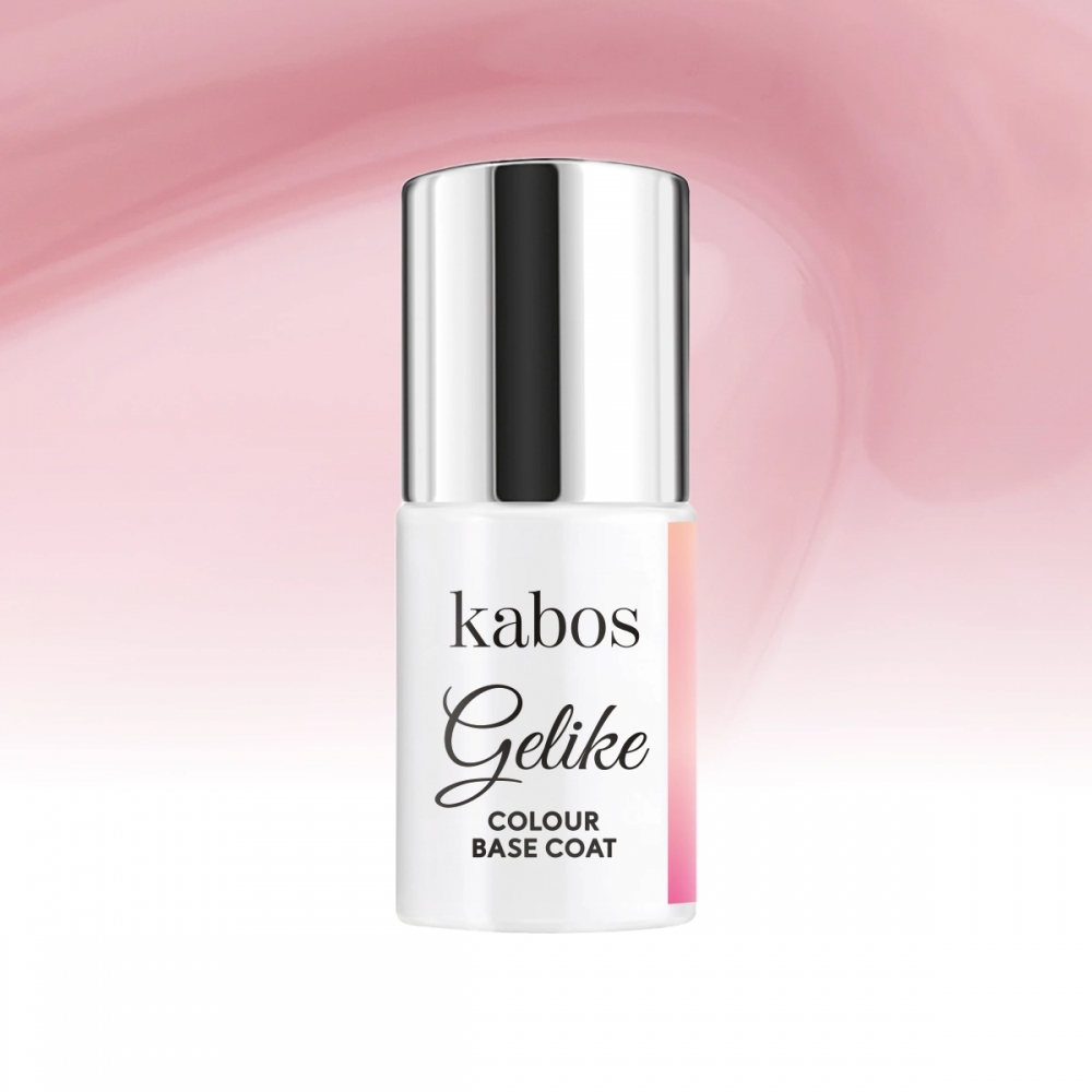 KABOS GELIKE COLOUR BASE COAT 2w1 PINK SKY 8 ML