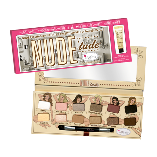 theBALM NUDE TUDE EYESHADOW PALETTE & MINI EYELID PRIMER