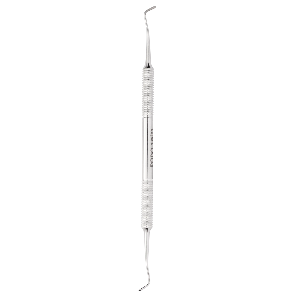 STALEKS PEDICURE PUSHER DOUBLE-SIDE CURETTE PODO 10 TYPE 1 PP-10/1