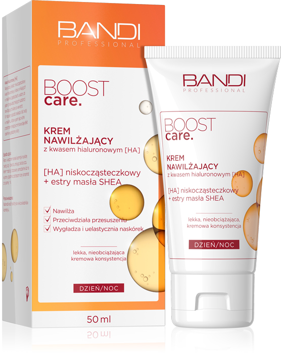 BANDI BOOST CARE MOISTURIZING CREAM WITH PURE HYALURONIC ACID (HA) 50ml