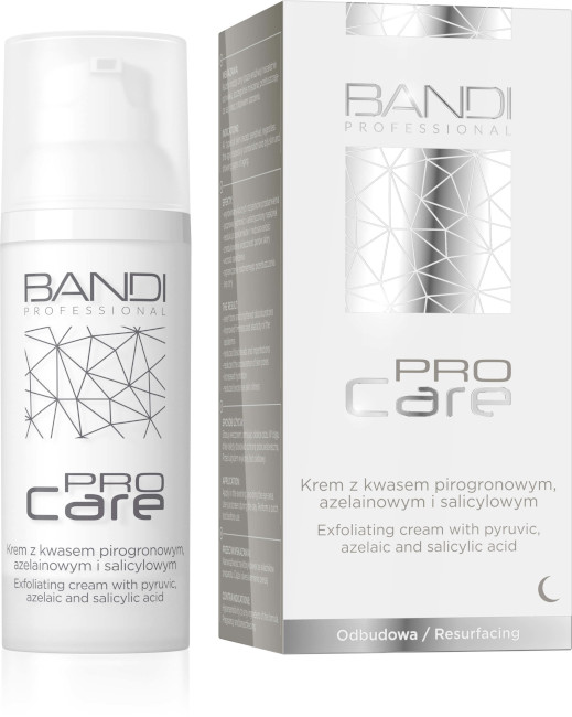 BANDI PRO CARE EXFOLIATING CREAM WITH PYRUVIC AZELAIC AND SALICYLIC ACID