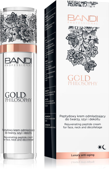 BANDI GOLD PHILOSOPHY REJUVENATING PEPTIDE CREAM FOR FACE, NECK AND DECOLLETAGE 