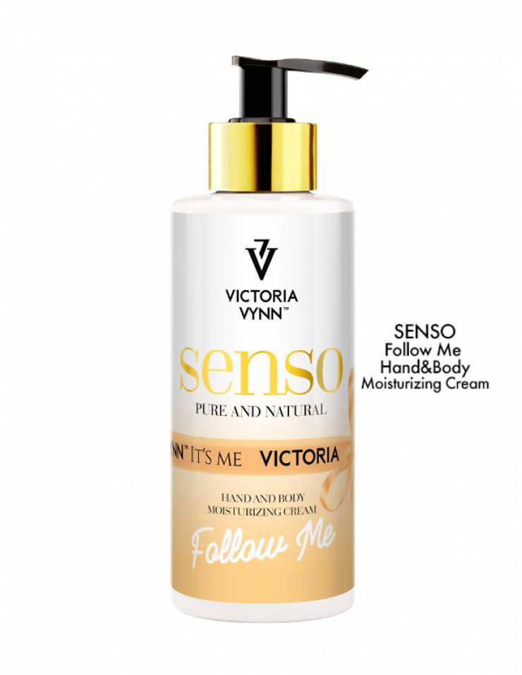 VICTORIA VYNN SENSO HAND AND BODY MOISTURIZING CREAM FOLLOW ME 250ML