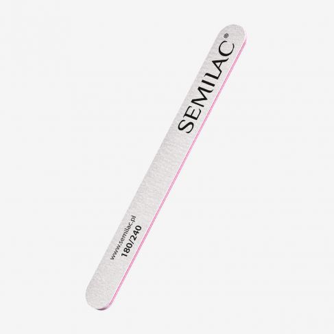 SEMILAC QUALITY NAIL FILE STRAIGHT 180/240