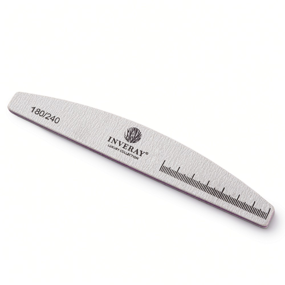 INVERAY NAIL FILE HALFMOON 180/240