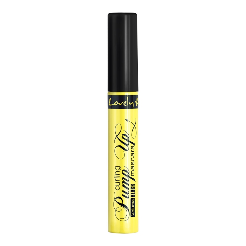 LOVELY MASCARA CURLING PUMP UP VOLUME DEEP BLACK