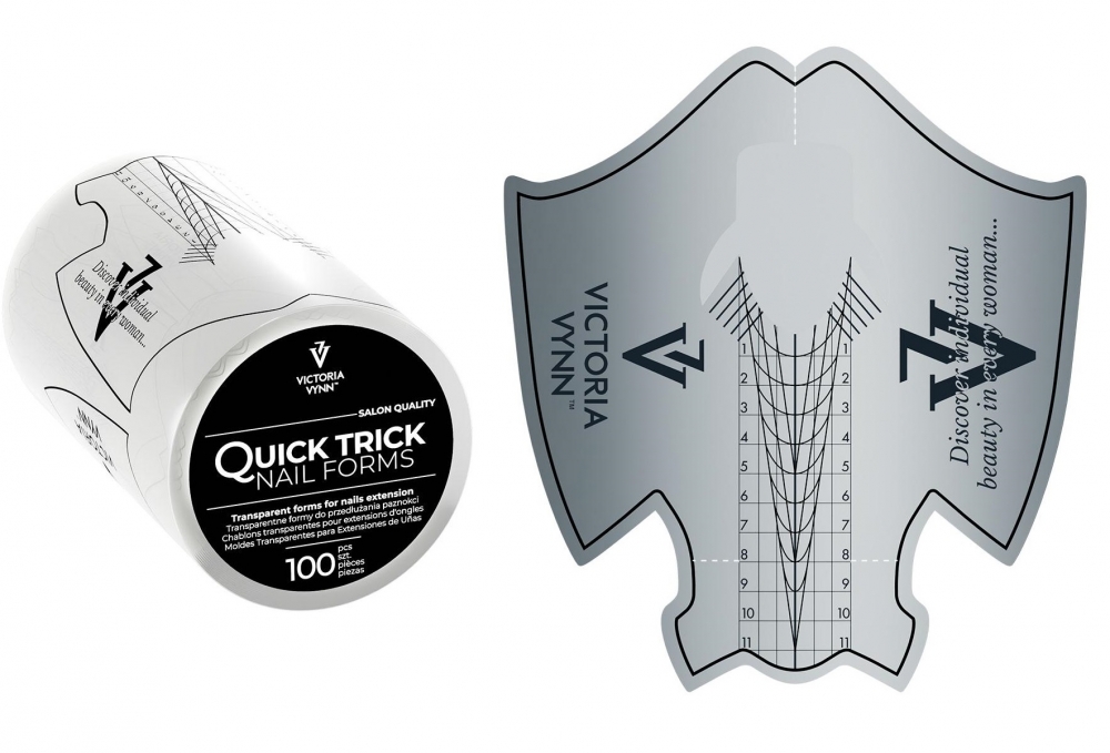 VICTORIA VYNN NAIL FORMS QUICK TRICK 100pcs