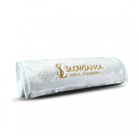 SLOWIANKA TOWEL WITH GOLD LOGO