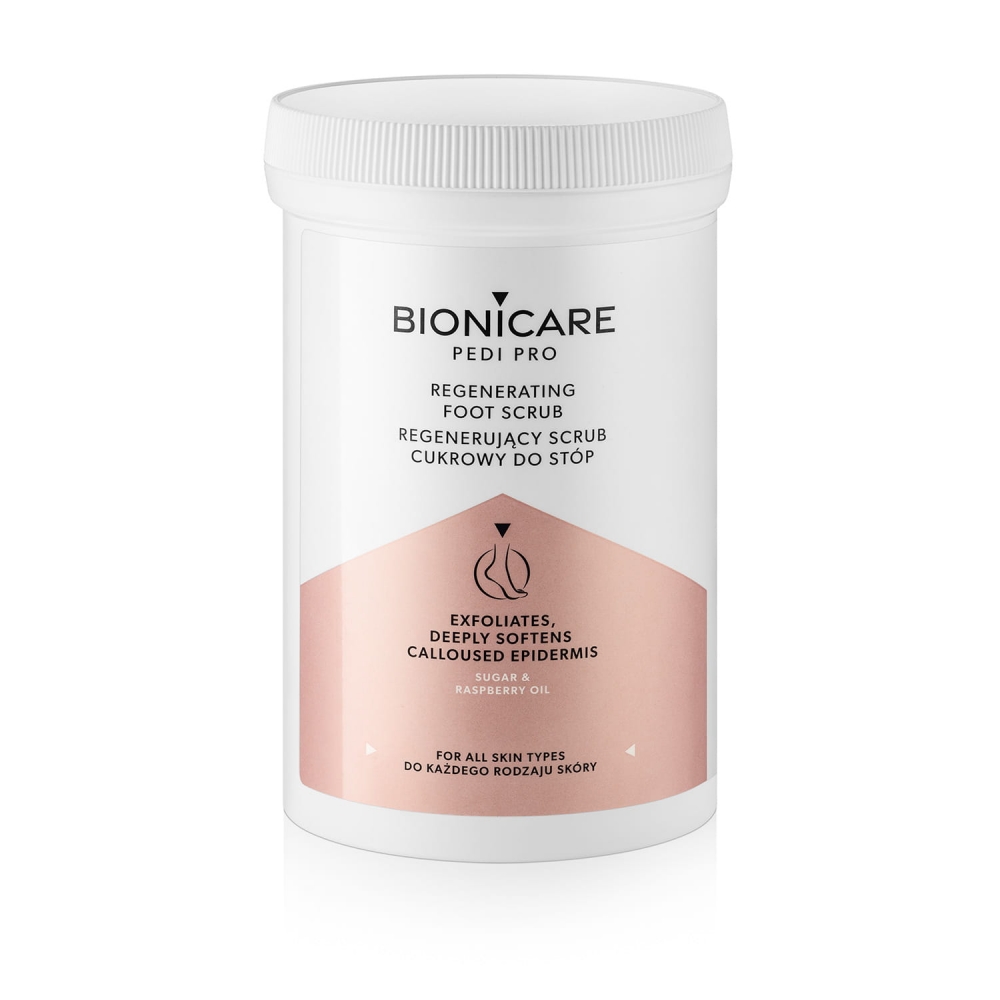 BIONICARE PEDI PRO REGENERATING SUGAR SCRUB FOR FEET 500g