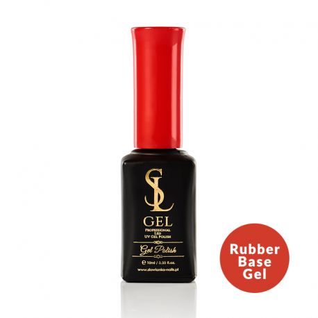 SLOWIANKA GEL POLISH UV LED RUBBER BASE GEL 10ml