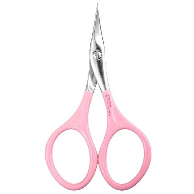 STALEKS BEAUTY&CARE 11/3 PINK CUTICLE SCISSORS (BLADE WIDTH 21 MM)