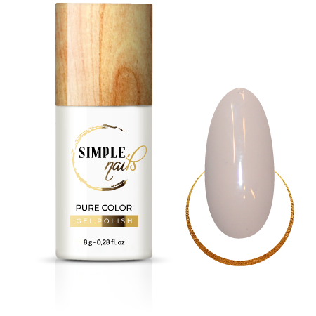 SIMPLE NAILS UV/LED GEL POLISH PURE COLOR SEA SAND