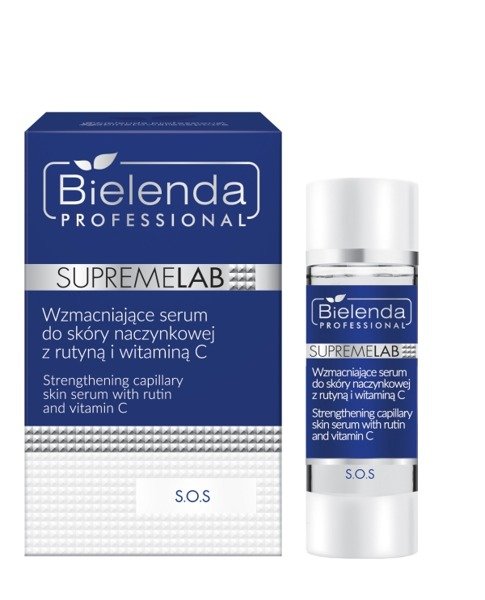 BIELENDA SUPREMELAB S.O.S. DISHES SERUM WITH ROUTINE AND VITAMIN C 15ML