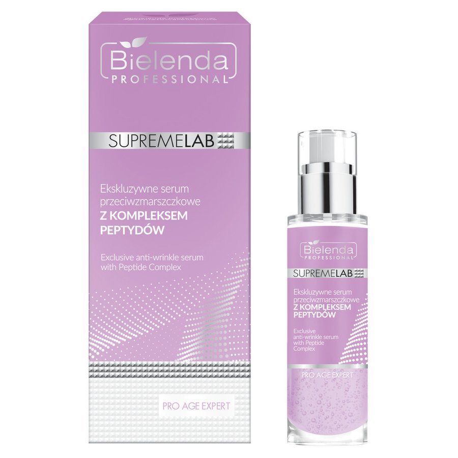 BIELENDA SUPREMELAB PRO AGE EXPERT EXCLUSIVE ANTI-WRINKLE SERUM WITH PEPTIDE COMPLEX 30G