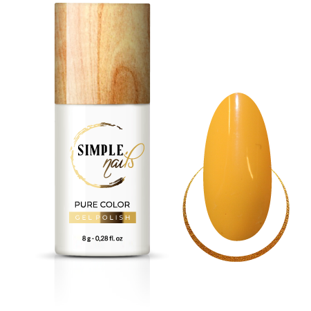 SIMPLE NAILS UV/LED GEL POLISH PURE COLOR SICILIAN ORANGE