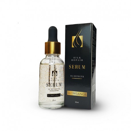 SLOWIANKA SILK REPAIR SERUM - SERUM WITH GOLD PIECES