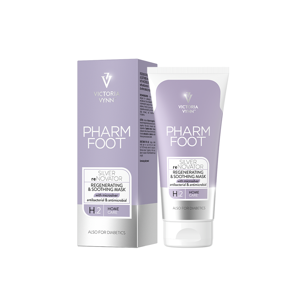 PHARM FOOT REGENERATING-SOOTHING MASK WITH MICRO SILVER RENOVATOR 75ML