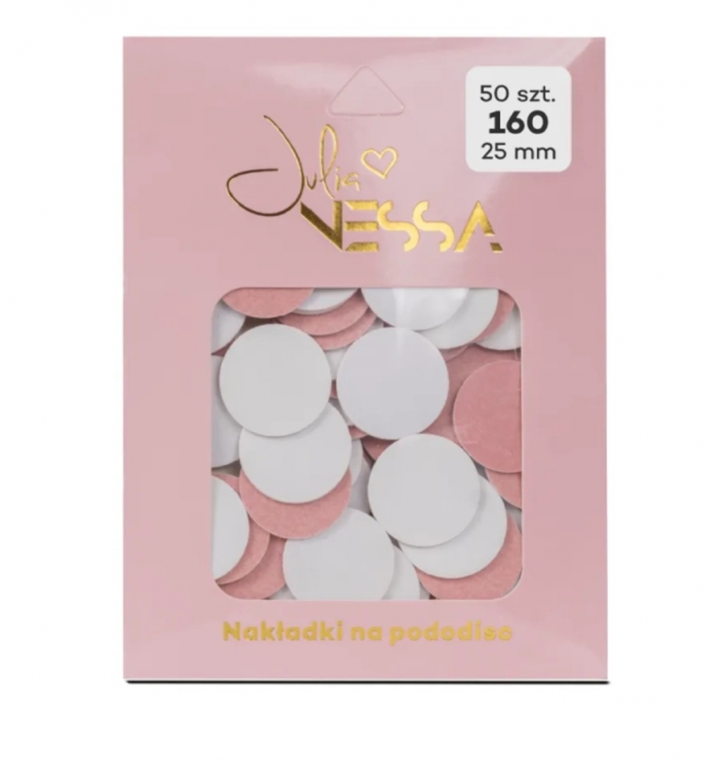 JULIA NESSA PADS FOR PODODISC 20 MM - 50 PCS (SLIM)