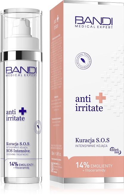 BANDI ANTI IRRITATE SOS INTENSIVE SOOTHING TREATMENT CREAM 50ml