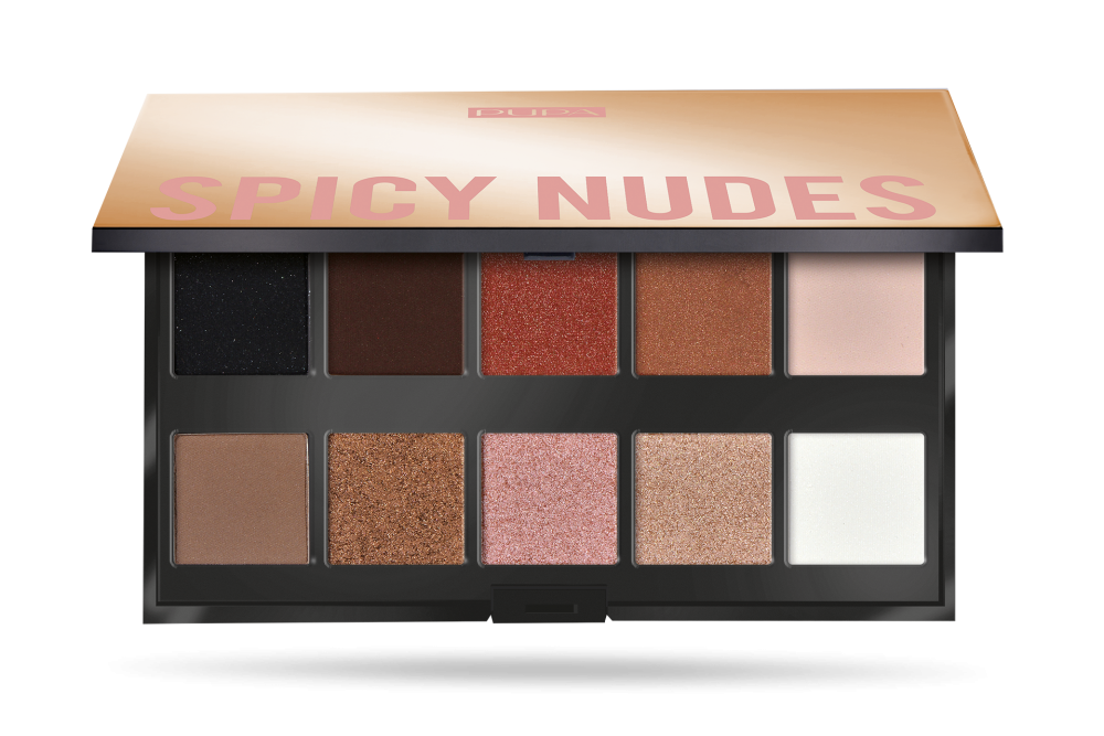 PUPA MILANO MAKE UP STORIES PALETTE SPICY NUDES 