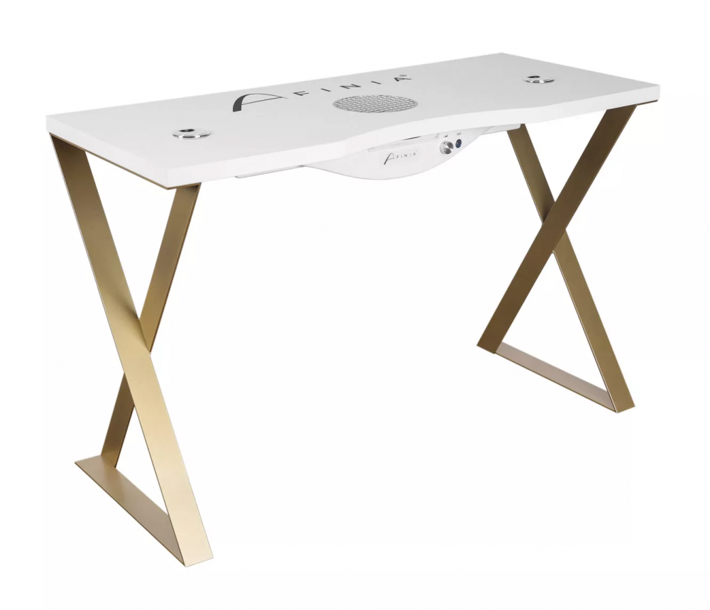 AFINIA COSMETIC ART DECO TABLE - X LEGS