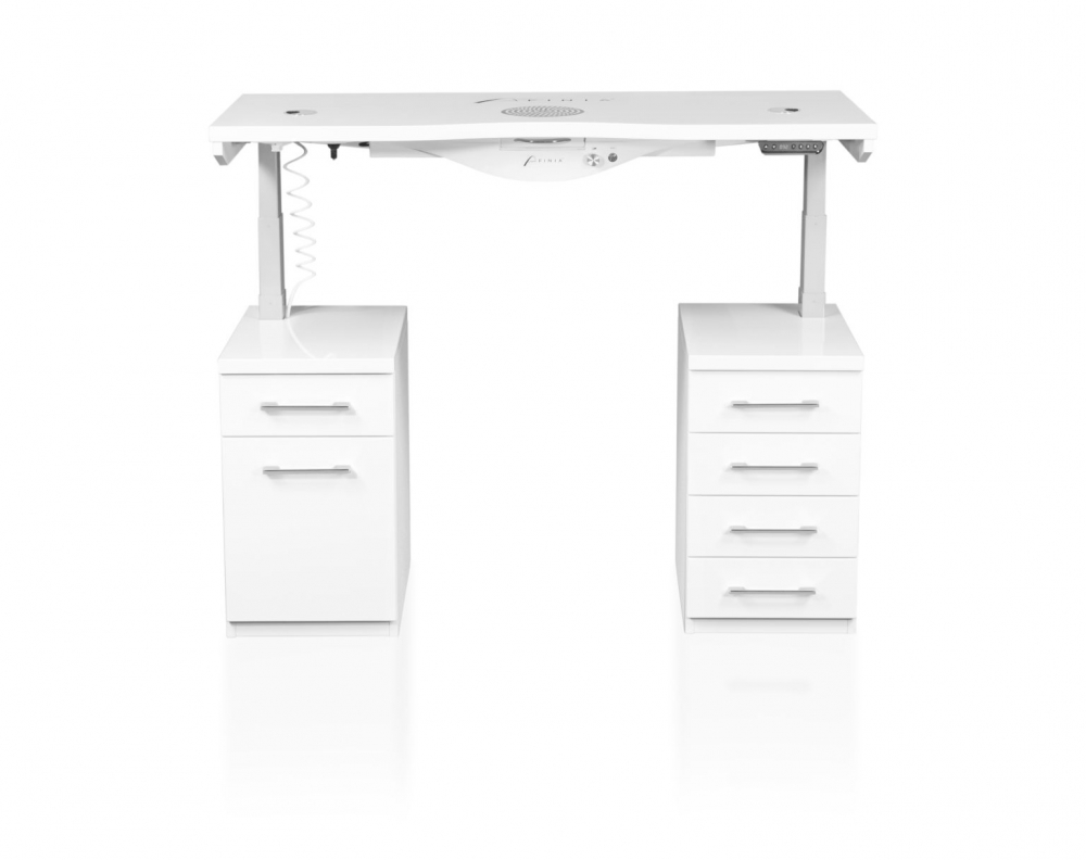 AFINIA MOBILE COSMETIC TABLE WITH ADJUSTABLE HEIGHT