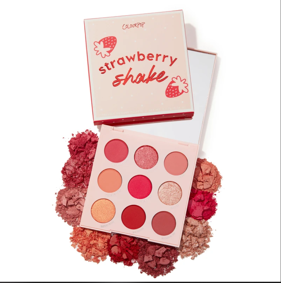 COLOURPOP STRAWBERRY SHAKE EYESHADOW PALETTE