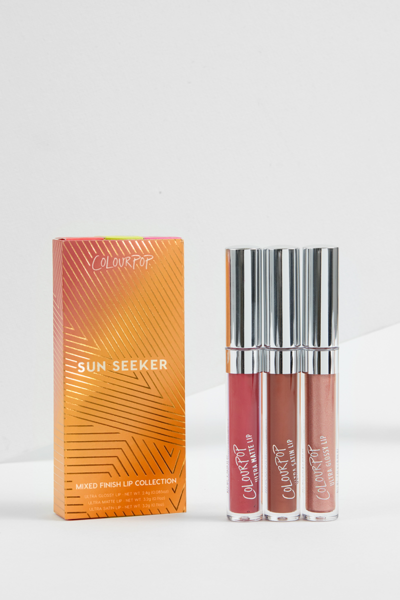 COLOURPOP MIXED FINISH LIP COLLECTION SUN SEEKER 