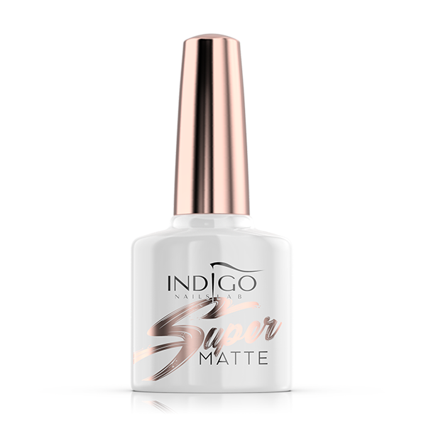 INDIGO GEL POLISH UV LED SUPER MATTE TOP COAT 13ml