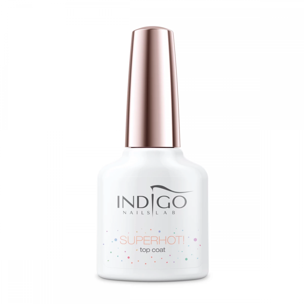 INDIGO SUPERHOT! TOP COAT UV/LED 7ML