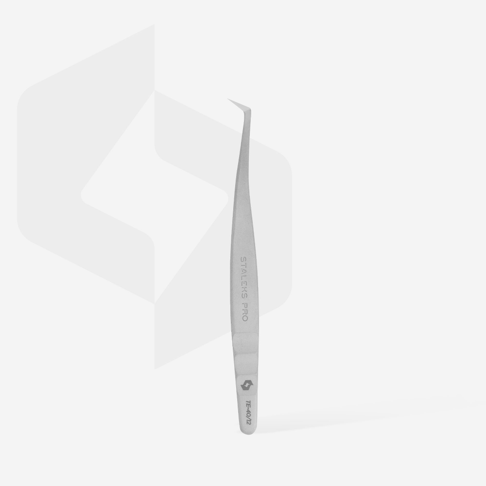 STALEKS EYELASH TWEEZERS EXPERT 40 TYPE 12 TE-40/12