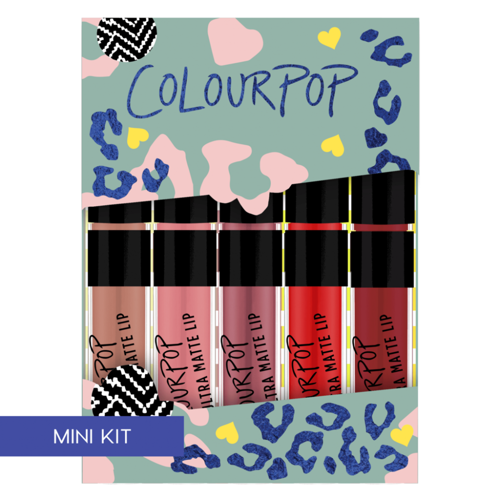 COLOURPOP THE GOOD TIMES  SET OF MATTE LIPSTICKS MINI SIZE