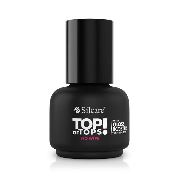 SILCARE GEL POLISH UV LED TOP OF TOPS NO WIPE 15g