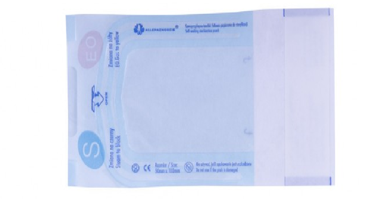 VASCO STERILIZATION BAGS SMALL 50X100MM 50PCS