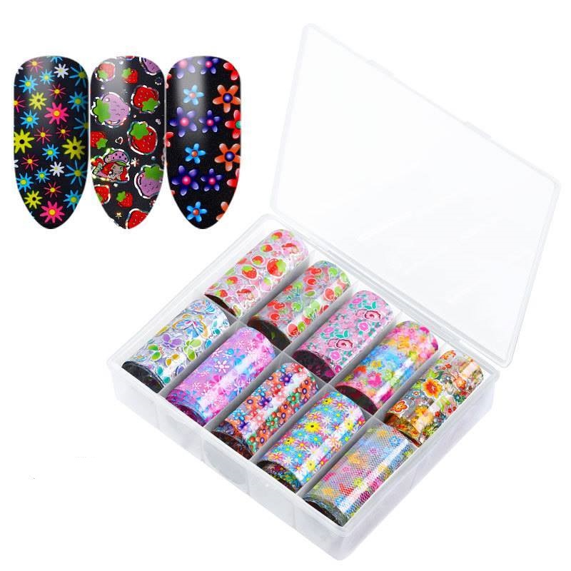 HOUSE OF BEAUTY NAIL TRANSFER FOIL SET