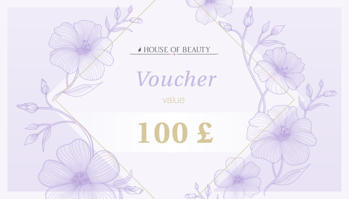 GIFT VOUCHER TO HOUSE OF BEAUTY STORE WORTH £100