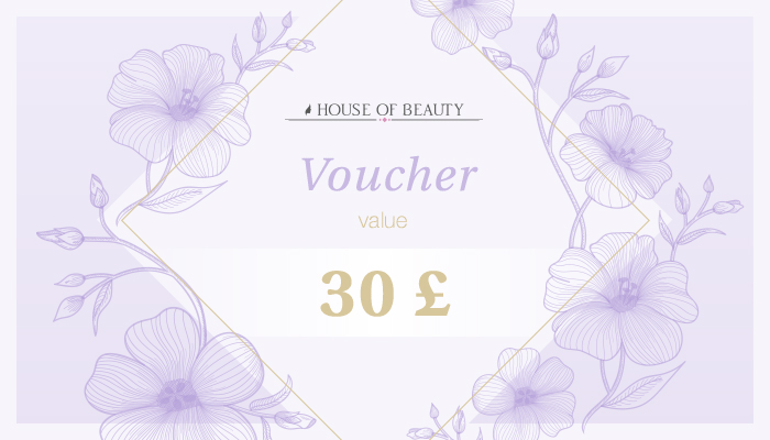 GIFT VOUCHER TO HOUSE OF BEAUTY STORE WORTH £30