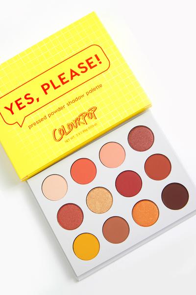 COLOURPOP PRESSED POWDER SHADOW PALETTE YES, PLEASE! 