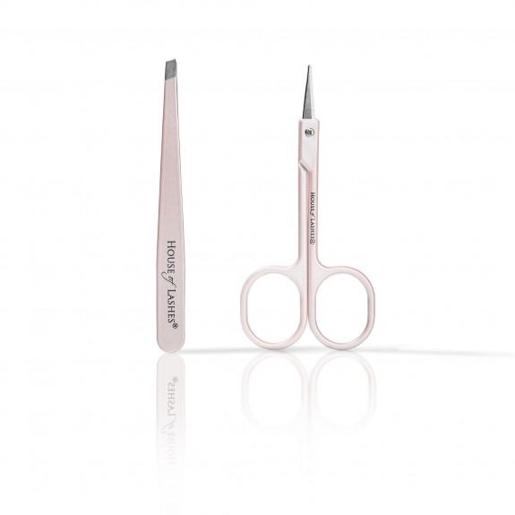 HOUSE OF LASHES AID TWEEZERS & SCISSORS SET