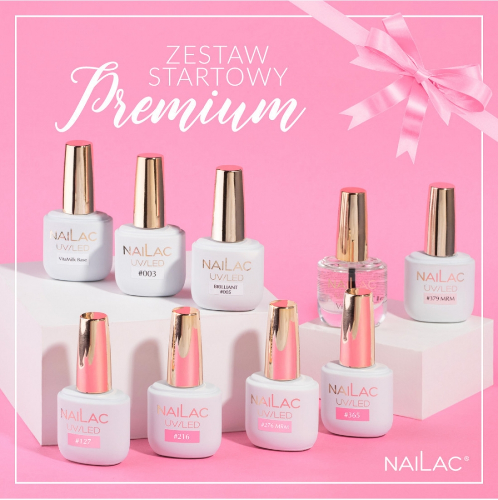 NAILAC HYBRID MANICURE STARTER SET - PREMIUM