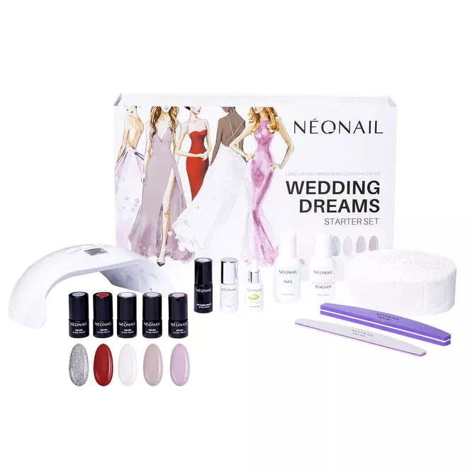 NEONAIL WEDDING DREAMS SET GEL POLISH UV LED STARTER SET