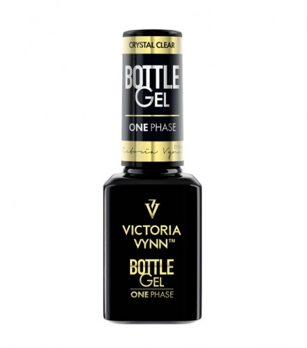 VICTORIA VYNN BOTTLE GEL CRYSTAL CLEAR - SINGLE-PHASE GEL IN A BRUSH 15ML