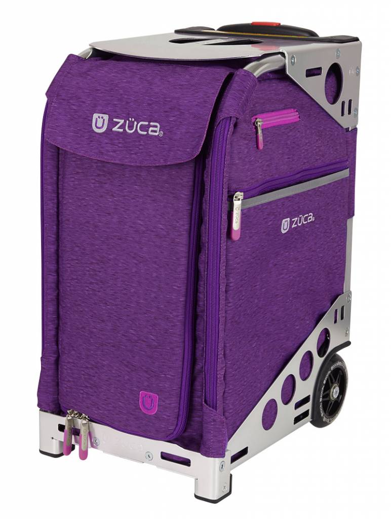 ZUCA PRO HEATHER PLUM/SILVER