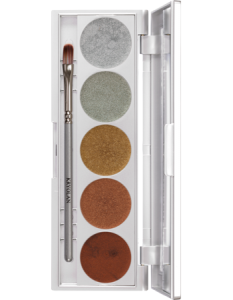 KRYOLAN METALLIQUE 5 COLORS LUXURY 1