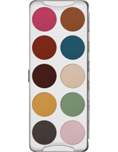 KRYOLAN EYE SHADOW PALETTE 10 COLORS CLASSIC 