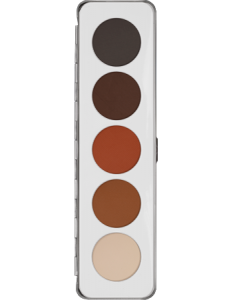 KRYOLAN EYE SHADOW PALETTE 5 COLORS SHADING 