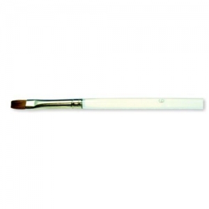 ACTIVESHOP CLEAR BRUSH 6MM NATURAL GEL HAIR