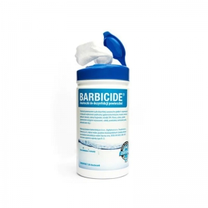 BARBICIDE WIPES SURFACE DISINFECTANT WIPES 100 PCS